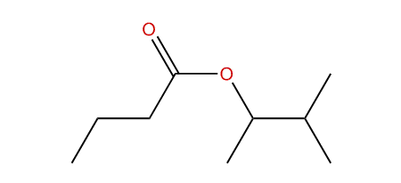 3-Methylbutan-2-yl butyrate